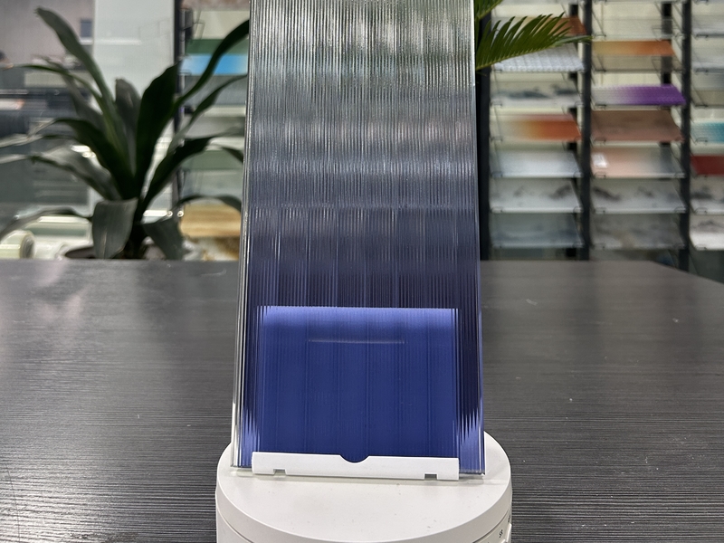 希尔顿欢朋酒店屏风-蓝色